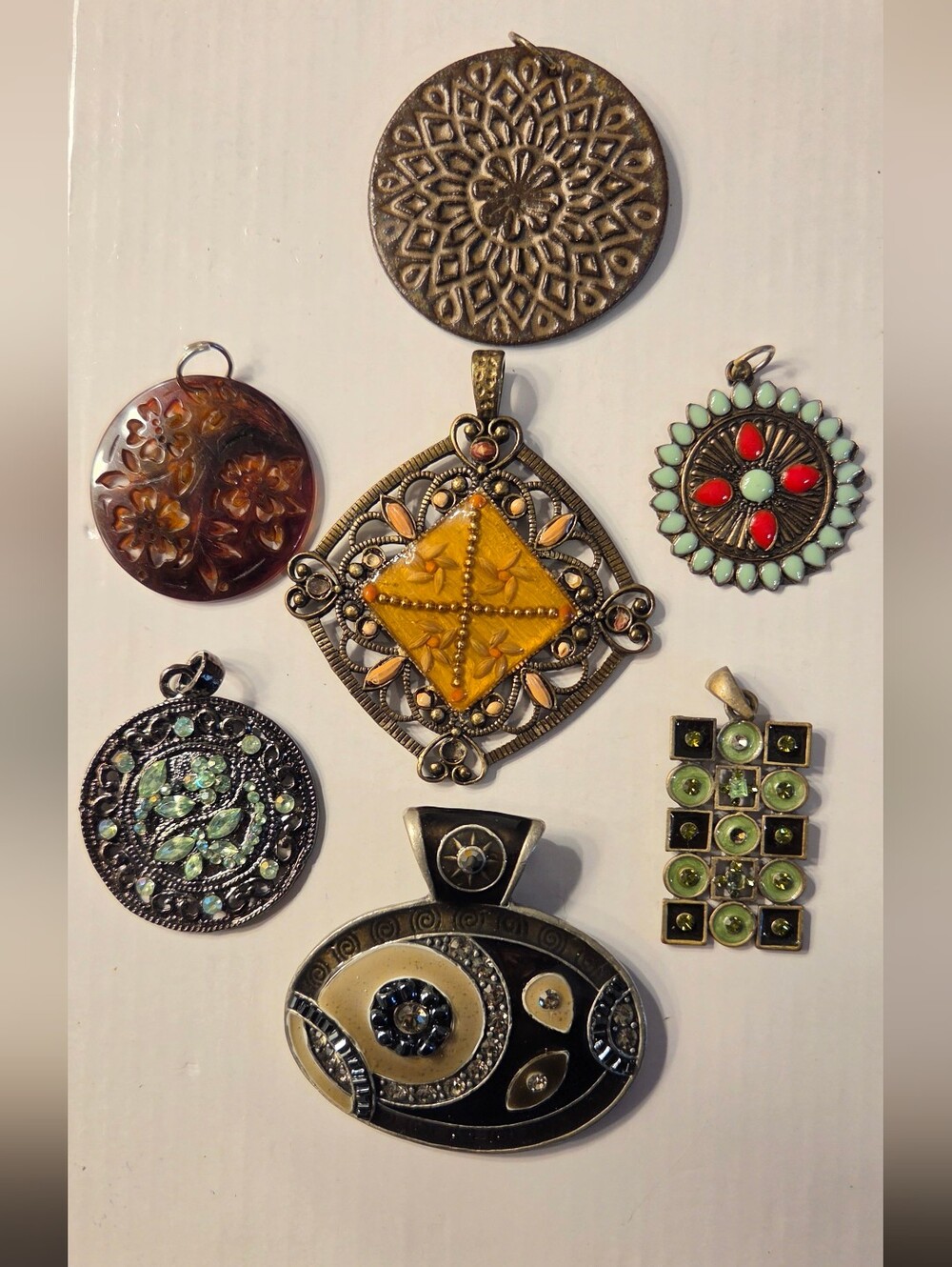 Assorted Decorative Holiday Pendant Collection - Multicolor
